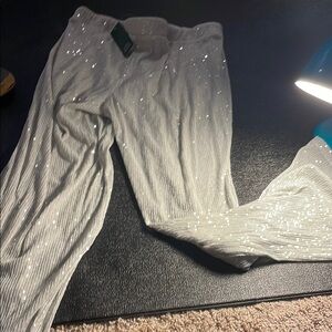 Wild Fable Glittery White Skirt